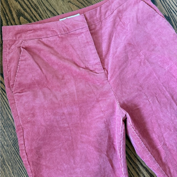 Boden pink corduroy cords pants straight leg 8 - Picture 3 of 7
